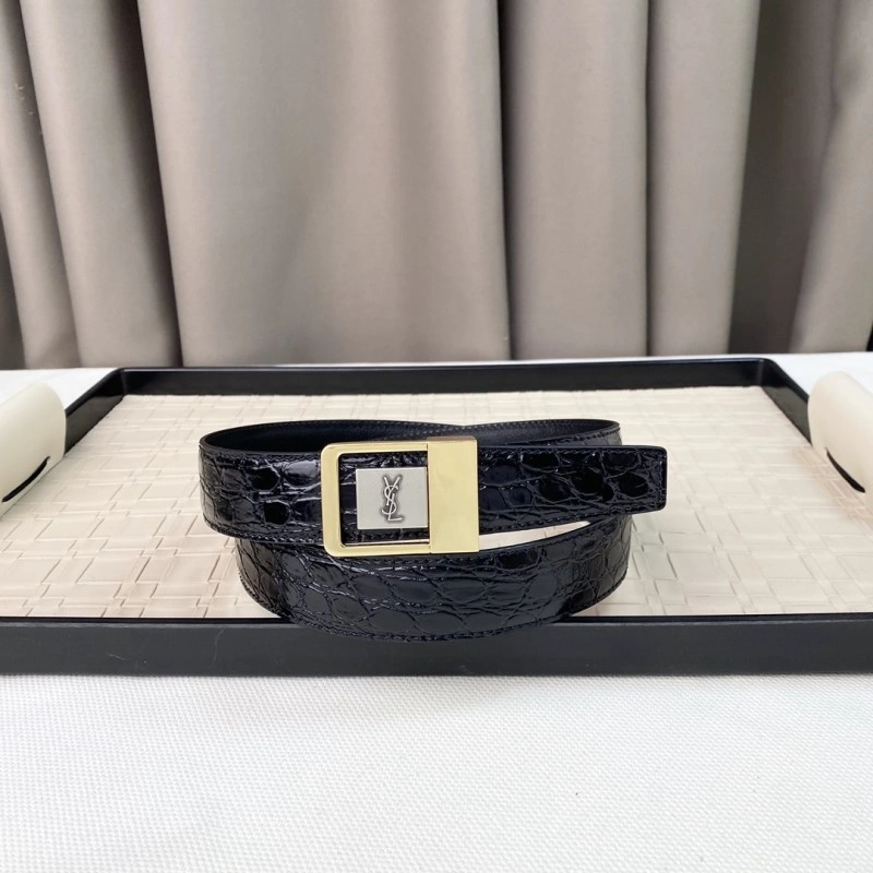 Sustainable YSL Belts 305760