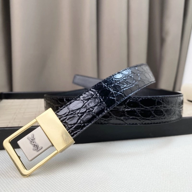 Sustainable YSL Belts 305760