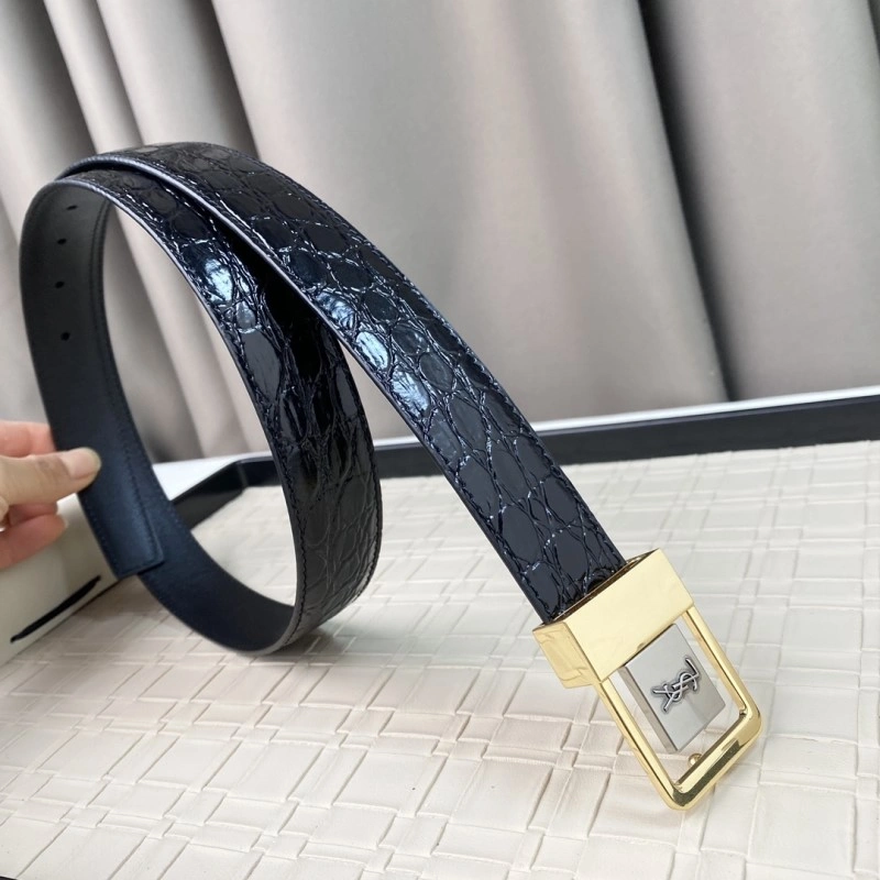 Sustainable YSL Belts 305760