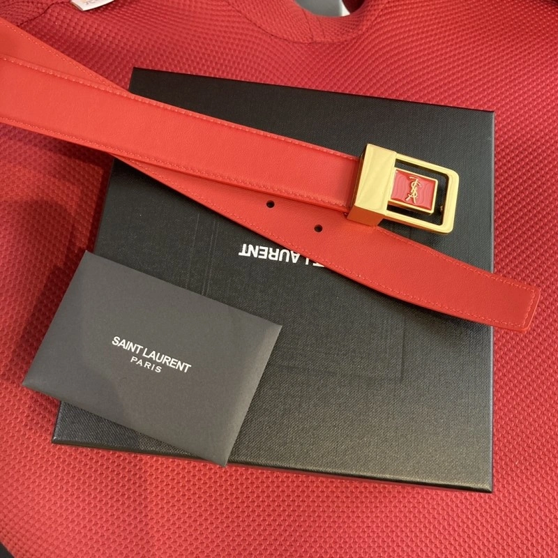 Refined YSL Belts 305741