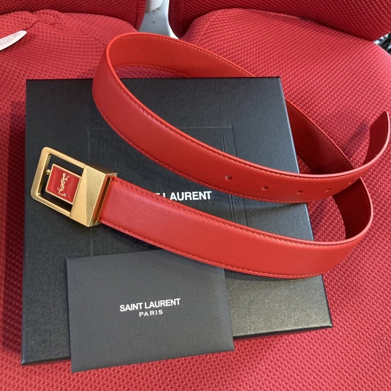 Refined YSL Belts 305741