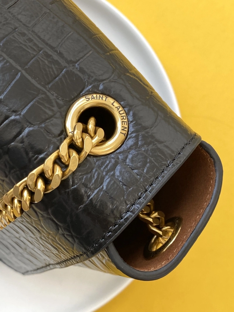 Stretchable YSL Satchel Bags 78154