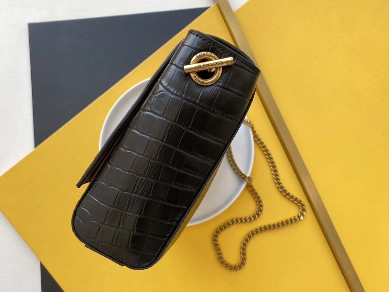 Stretchable YSL Satchel Bags 78154