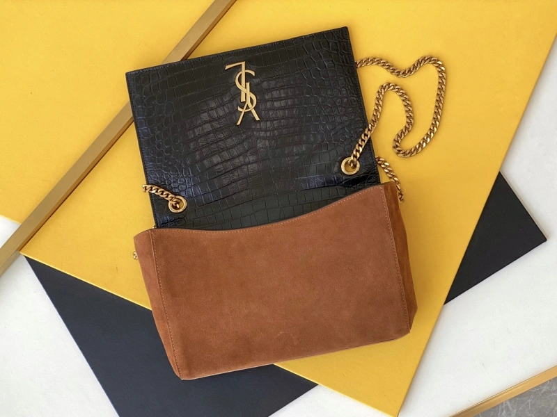 Stretchable YSL Satchel Bags 78154