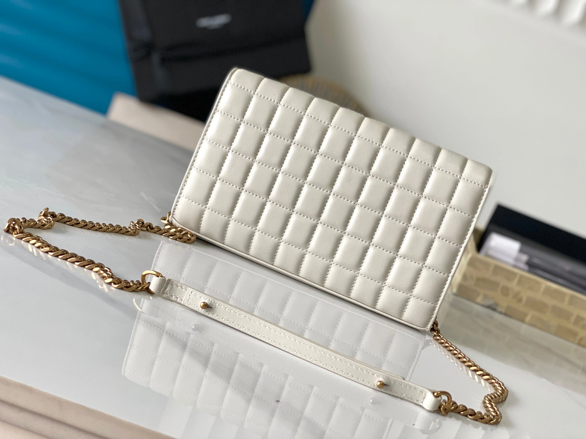 YSL Satchel Bags WeatherProof 74754