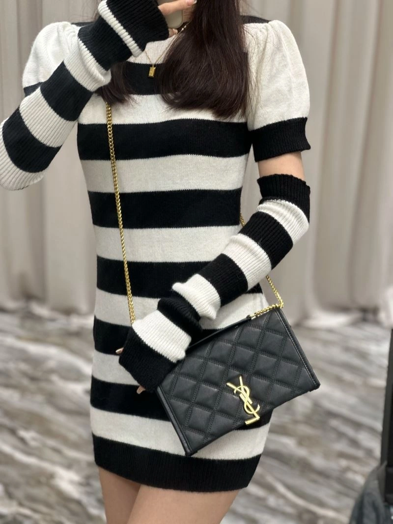 YSL Satchel Bags SmoothTexture 63564