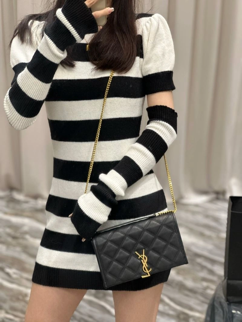YSL Satchel Bags SmoothTexture 63564