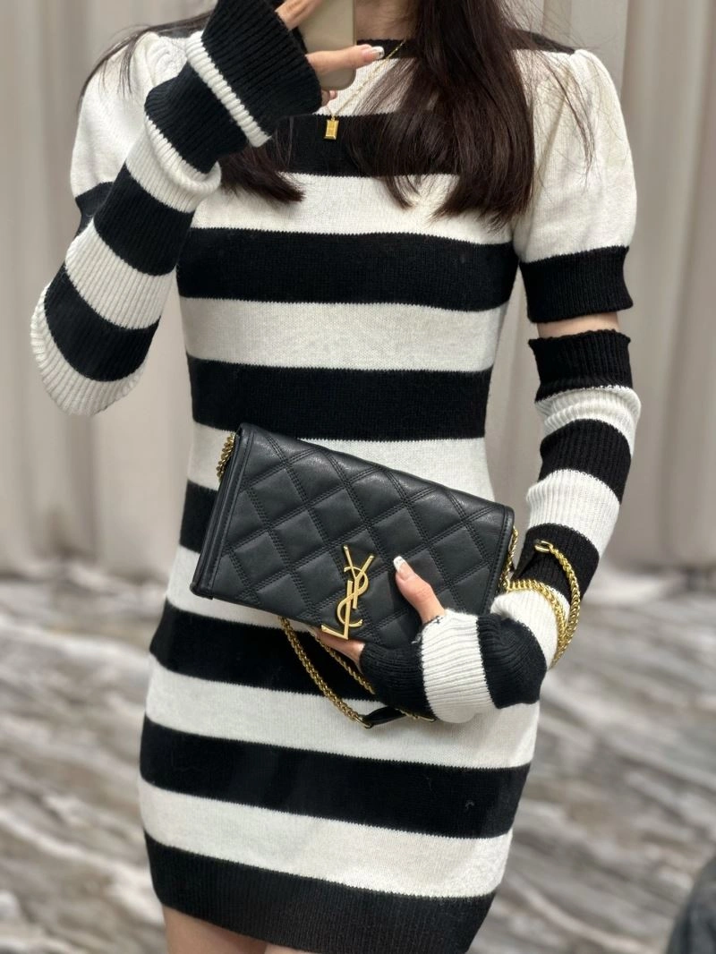 YSL Satchel Bags SmoothTexture 63564