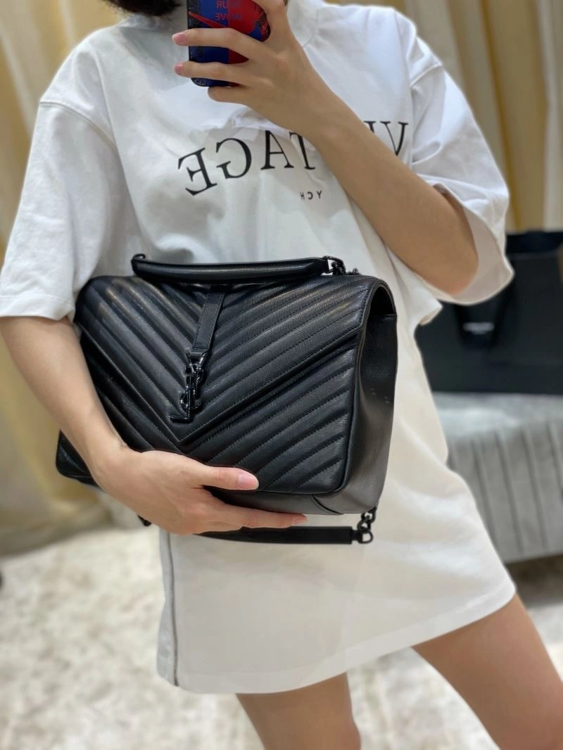 YSL Satchel Bags TimelessDesign 63569