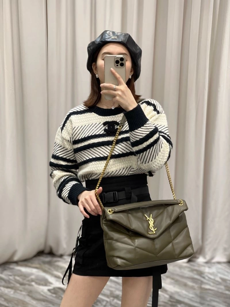 Minimalist YSL Satchel Bags 63410