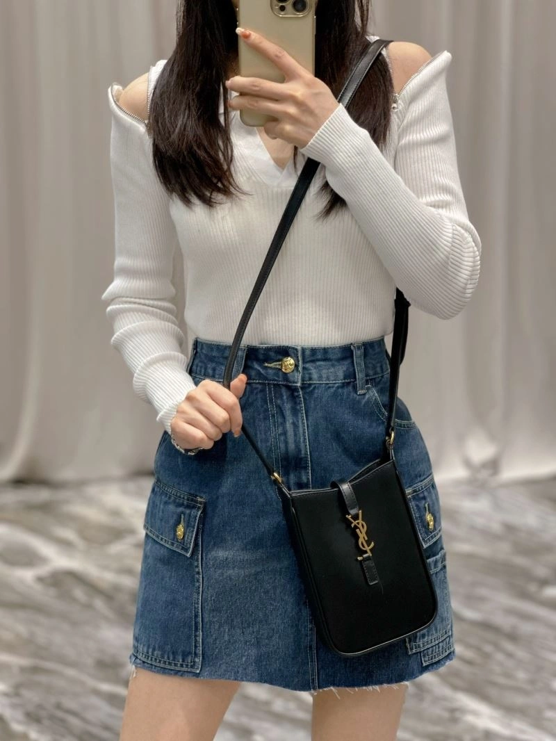 YSL Satchel Bags TimelessDesign 63086