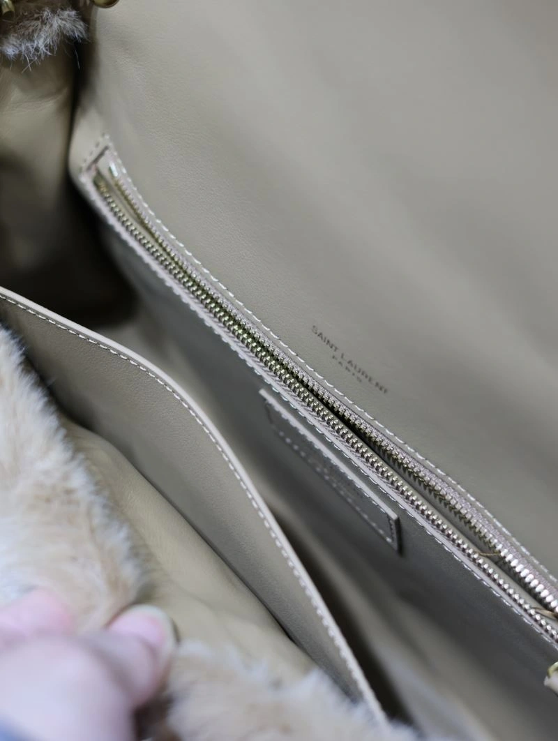 Bright YSL Satchel Bags 62965