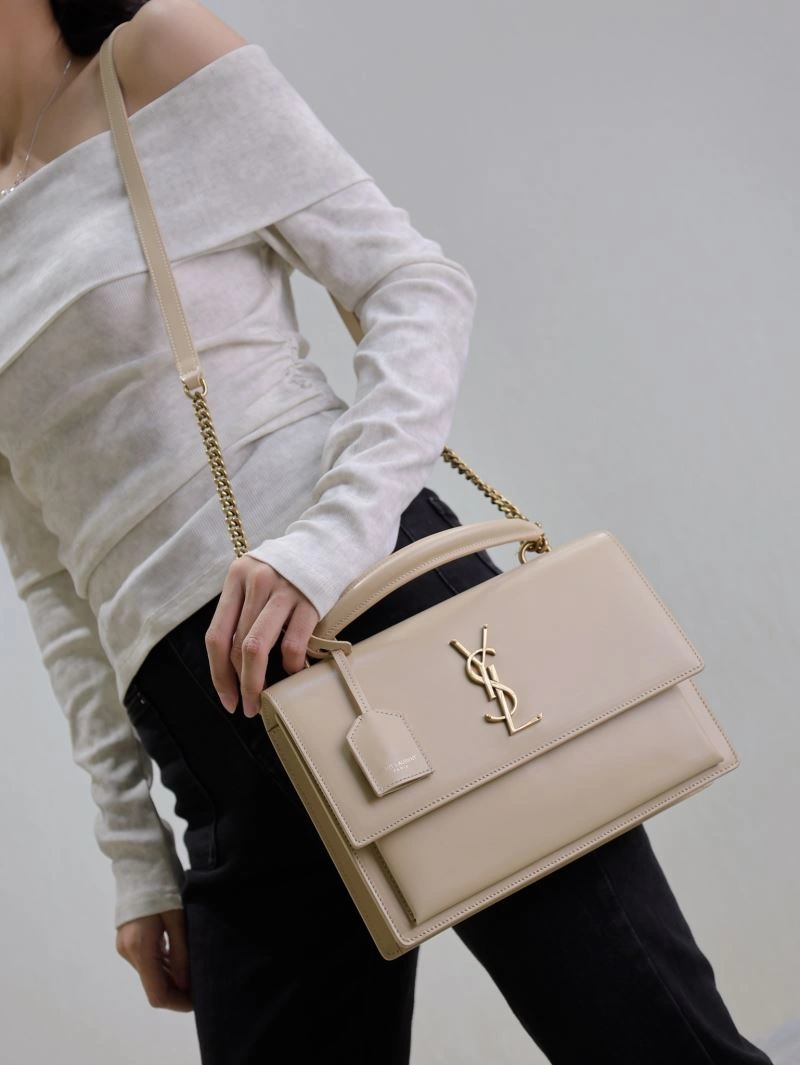 WaterResistant YSL Satchel Bags 63004
