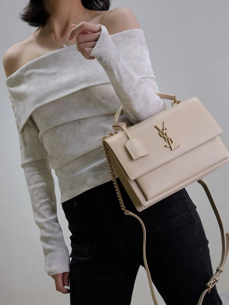 WaterResistant YSL Satchel Bags 63004