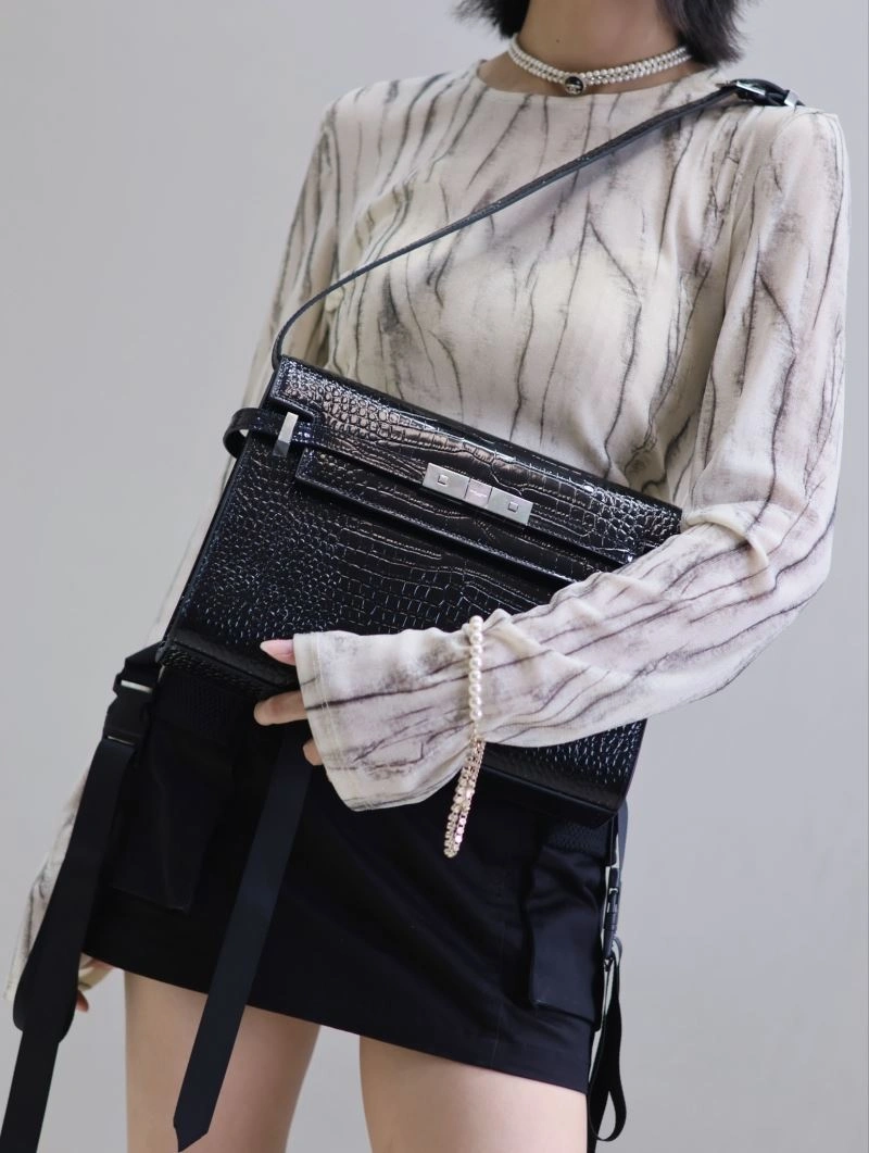 YSL Satchel Bags Snug 62815