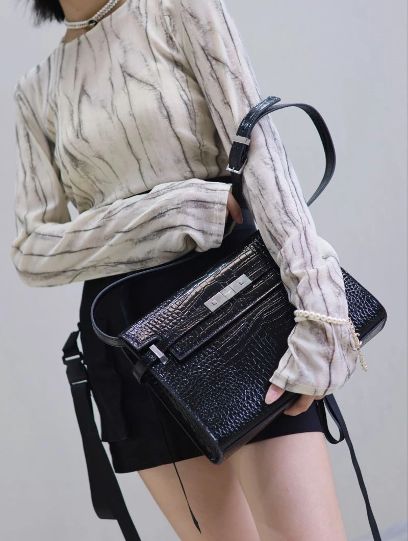 YSL Satchel Bags Snug 62815