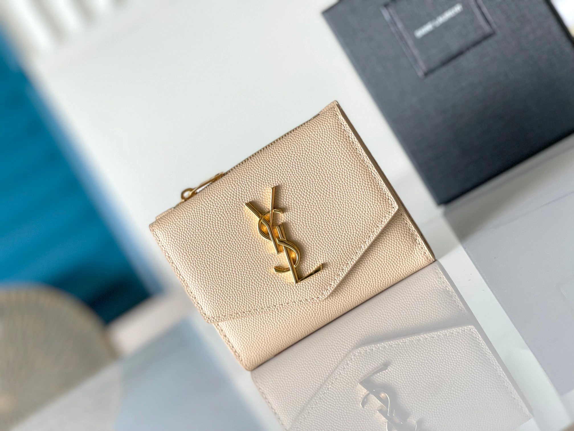 YSL Wallets Purse WrinkleFree 71733