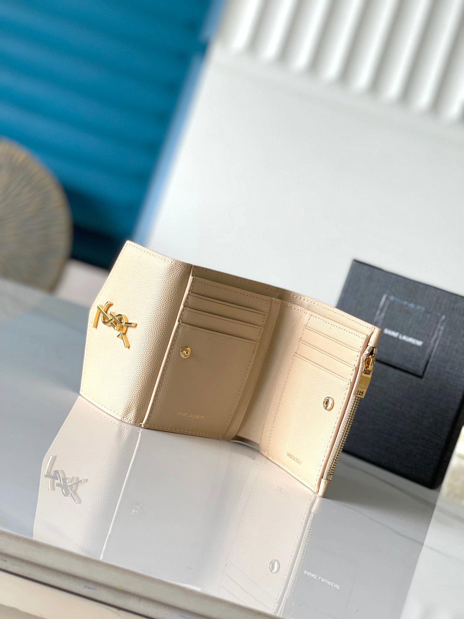 YSL Wallets Purse WrinkleFree 71733