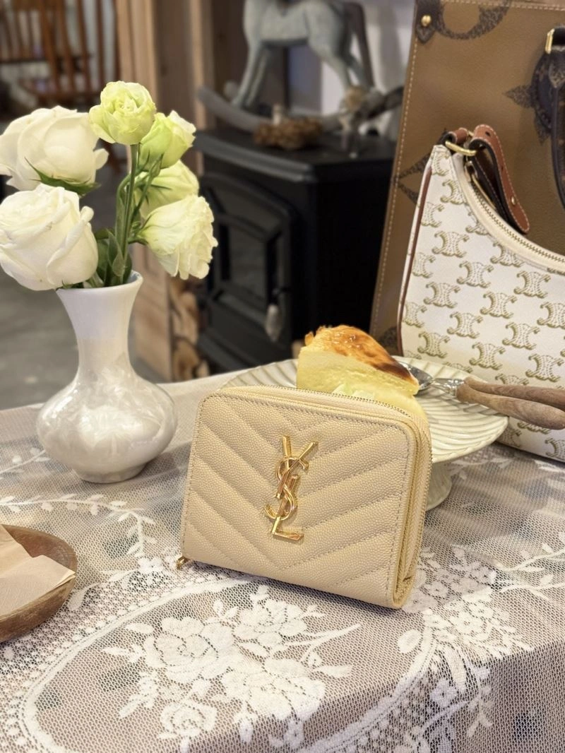 YSL Wallets Purse Compact 65875