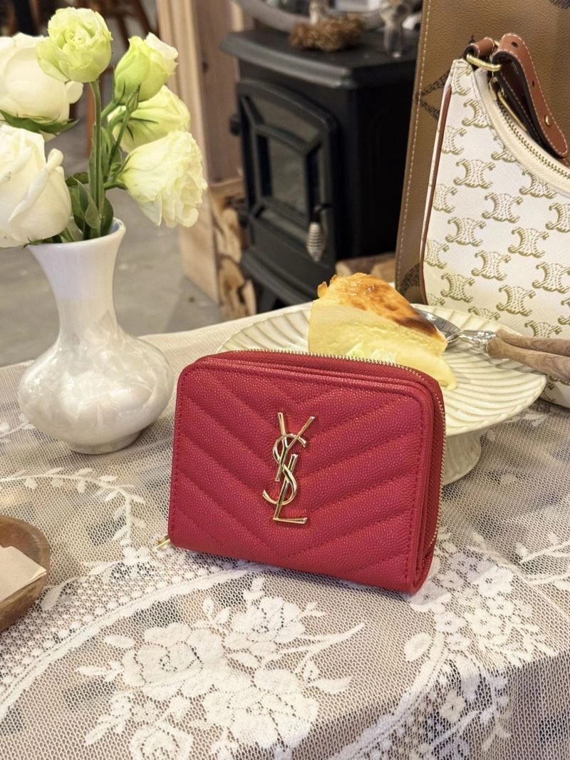 WrinkleFree YSL Wallets Purse 65871