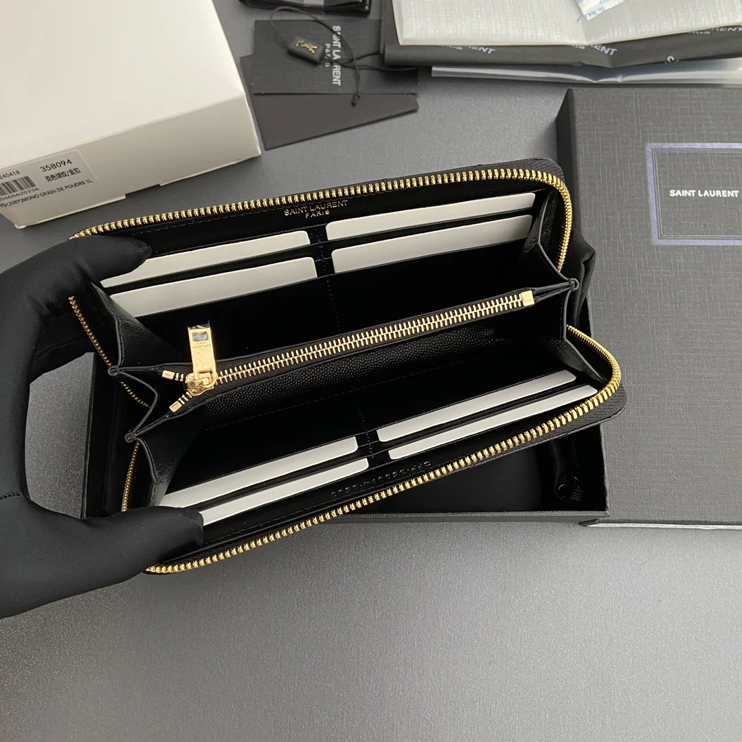 YSL Wallets Purse Functional 56176