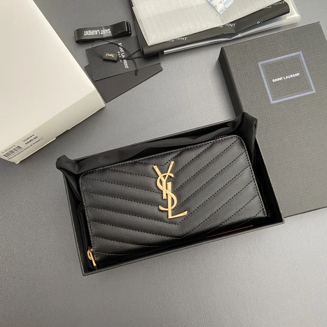 YSL Wallets Purse Functional 56176
