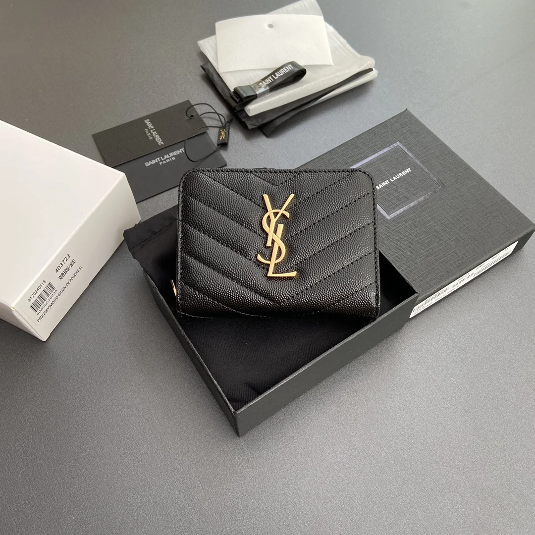 Sustainable YSL Wallets Purse 56109