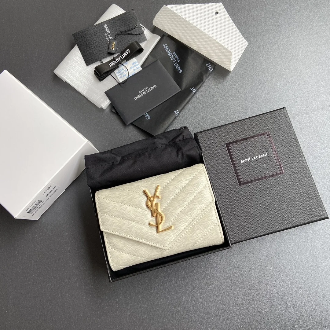 YSL Wallets Purse WeatherProof 56104