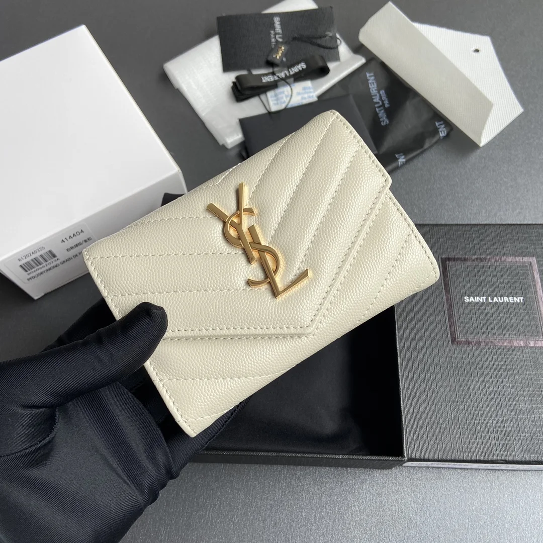 YSL Wallets Purse WeatherProof 56104