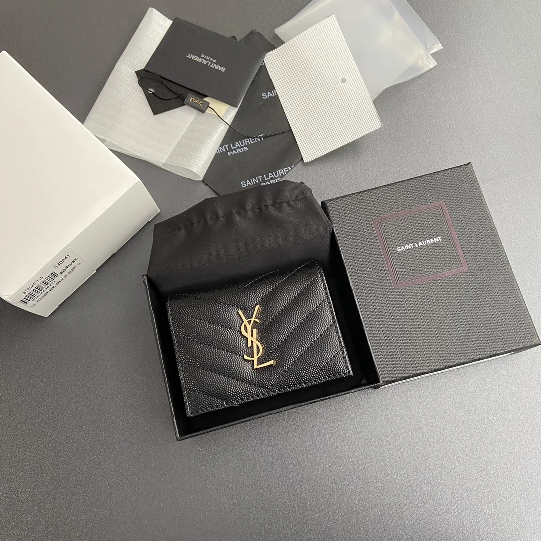 YSL Wallets Purse WaterResistant 56093