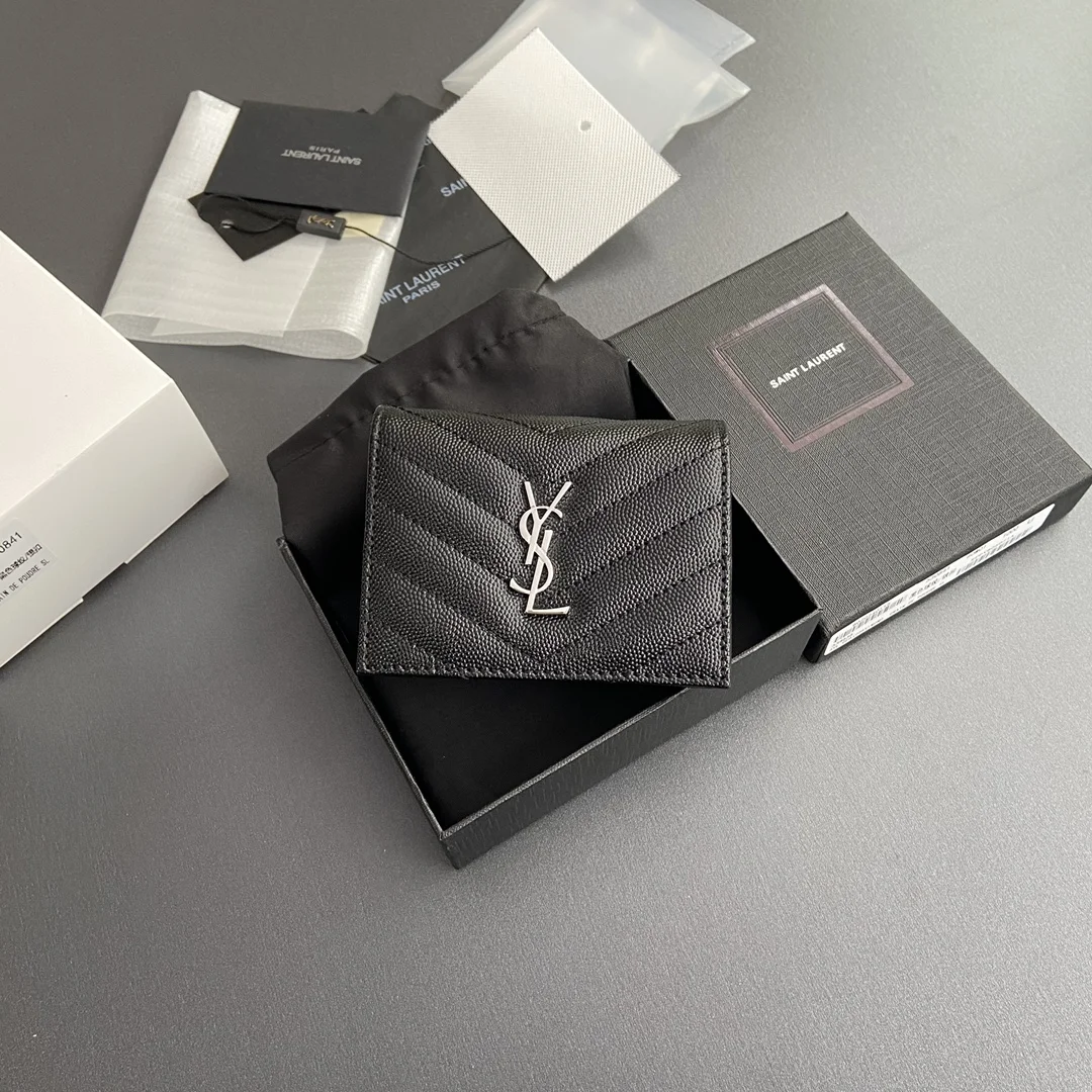 Bright YSL Wallets Purse 56089
