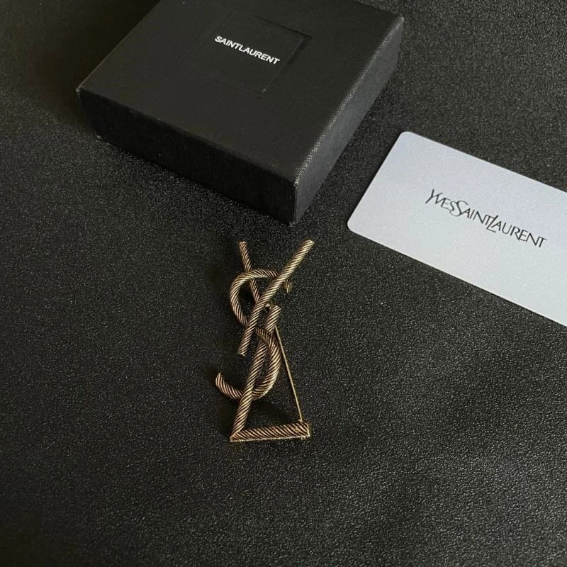 EyeCatching Ysl Brooches 208905