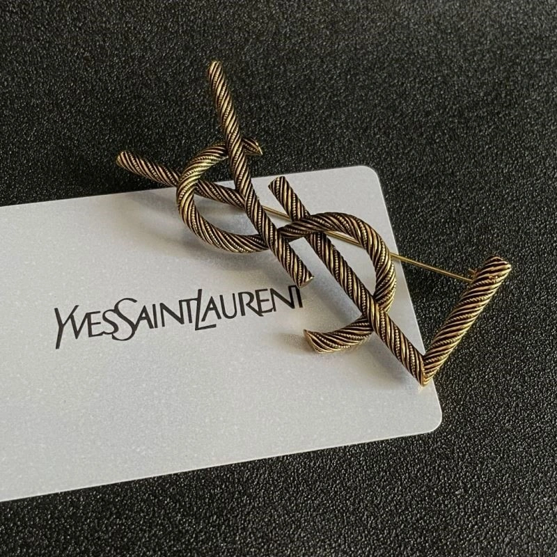 EyeCatching Ysl Brooches 208905