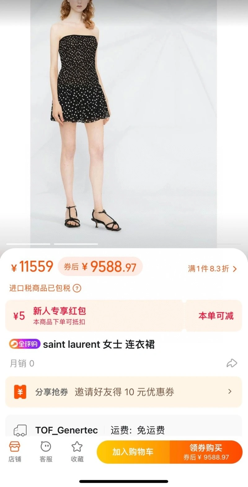 Neat Ysl Dress 152078
