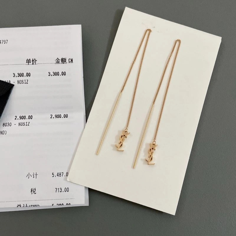 Ysl Earrings Versatile 213168