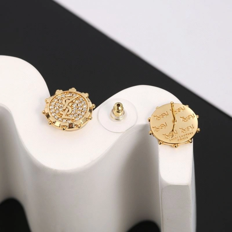 Sporty Ysl Earrings 214053