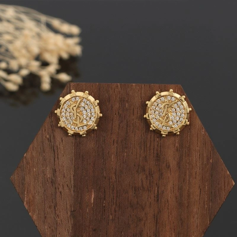 Sporty Ysl Earrings 214053