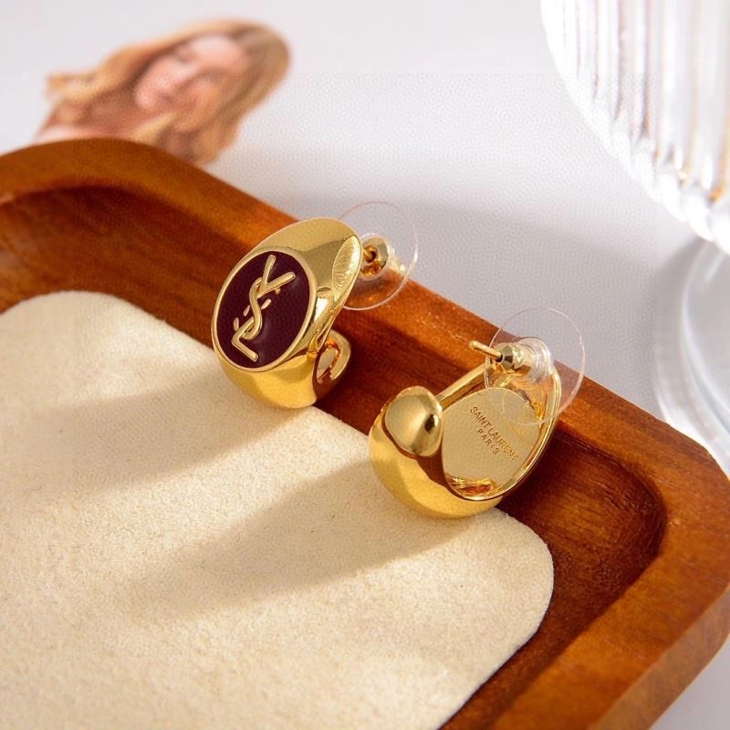 Ysl Earrings TimelessDesign 210906