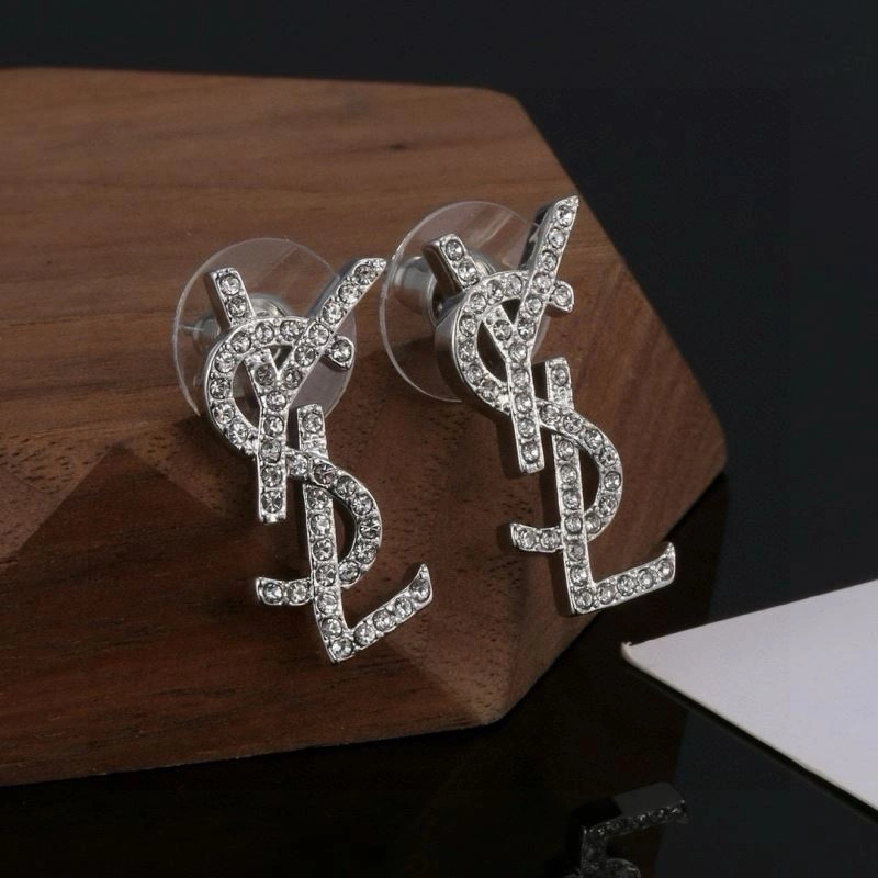 Ysl Earrings Elegant 210902