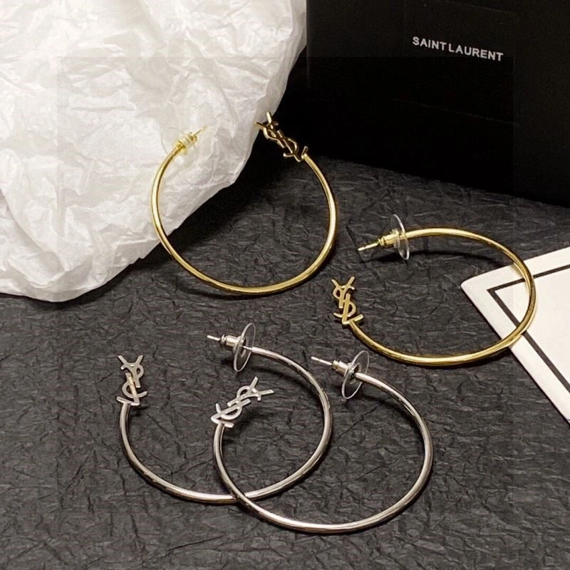 Bold Ysl Earrings 210171