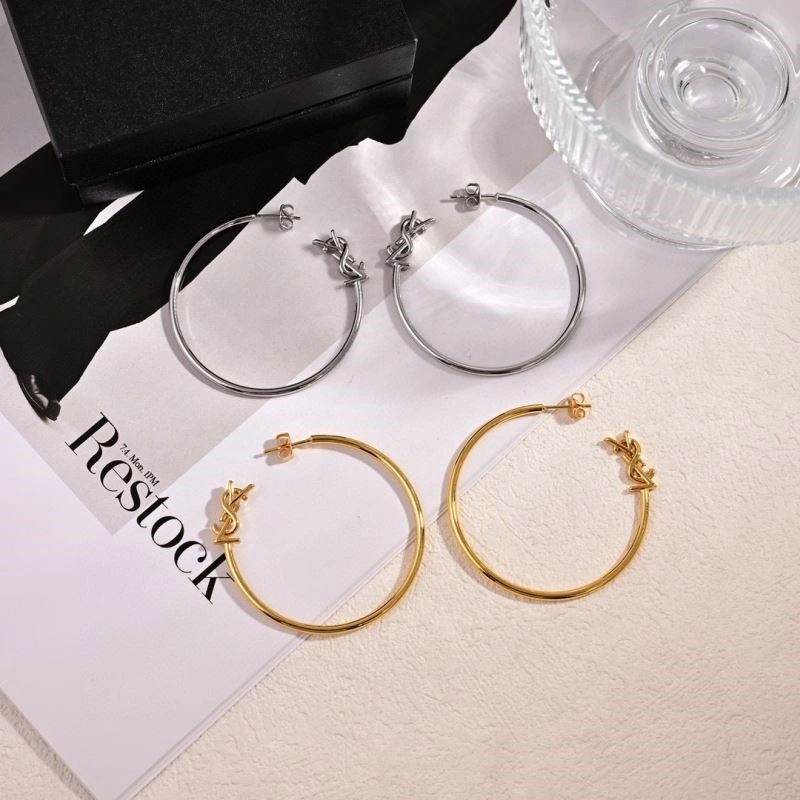 Ysl Earrings Attractive 208880