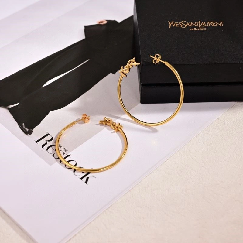Ysl Earrings Attractive 208880