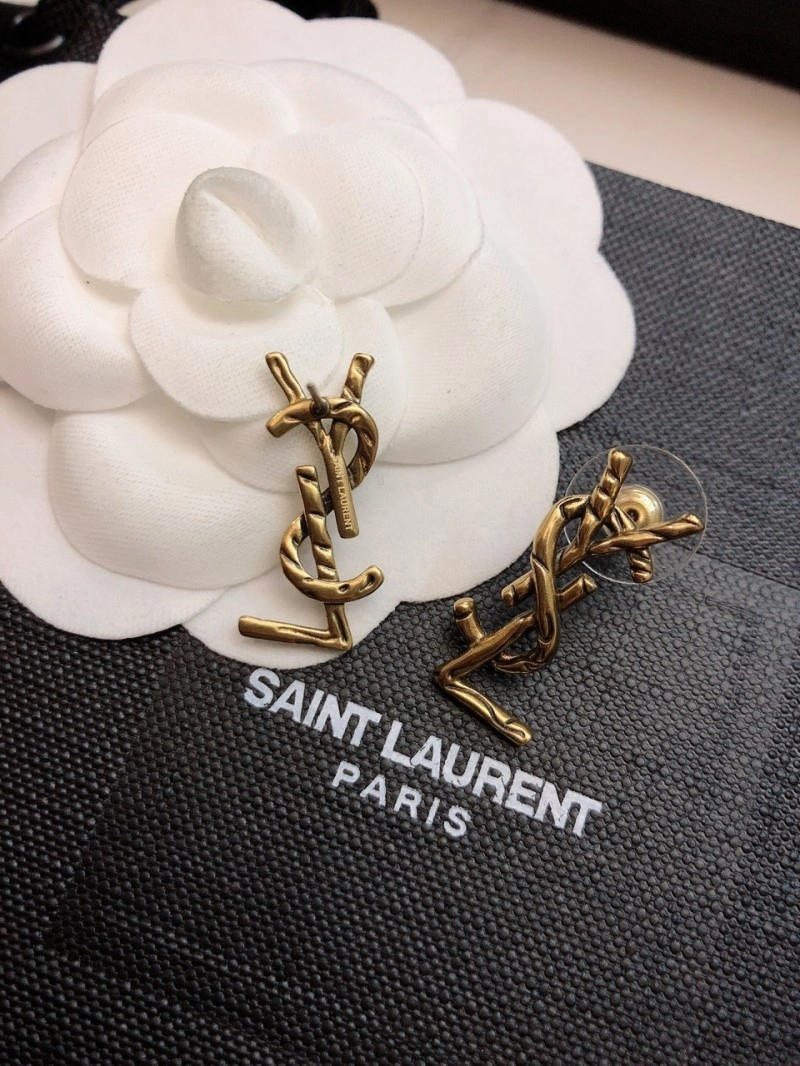 Ysl Earrings Stylish 208212