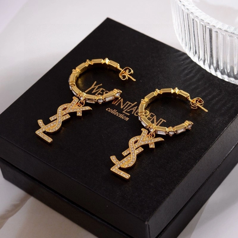Ysl Earrings Stylish 207505