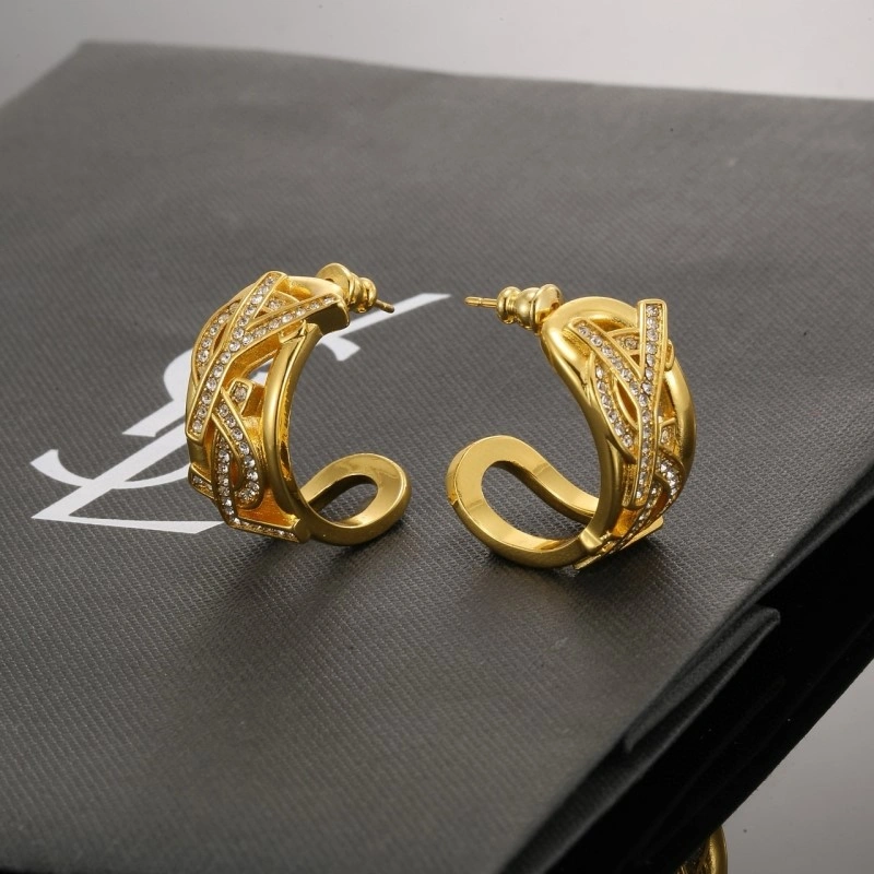 Bright Ysl Earrings 207494