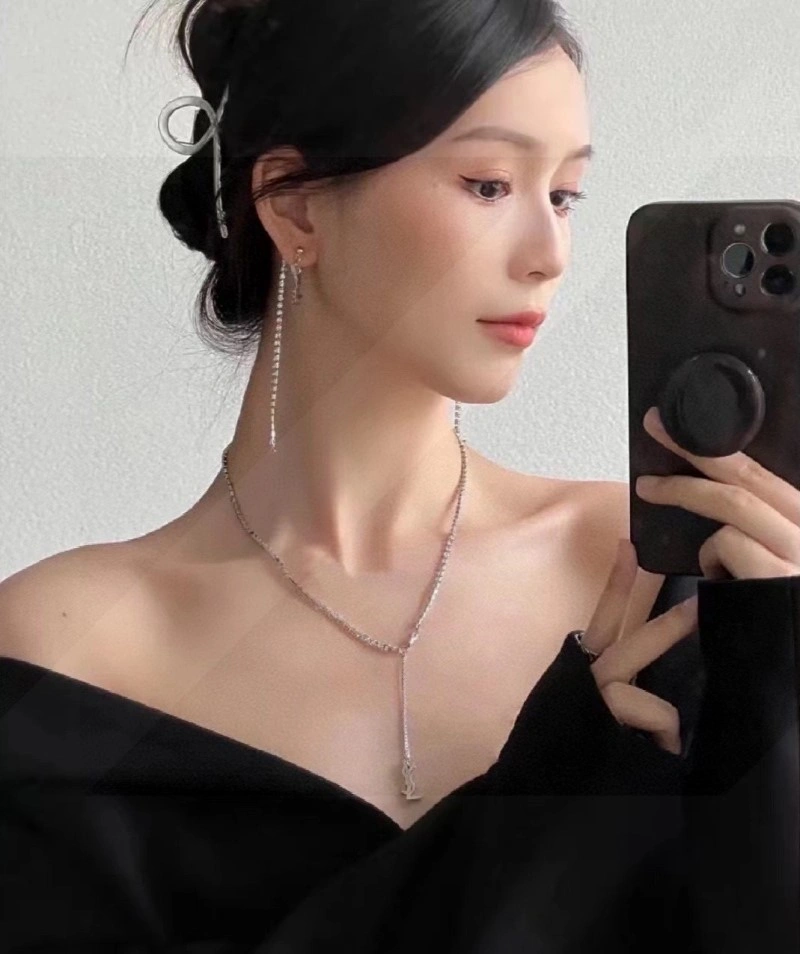 Ysl Earrings ZipUp 207486
