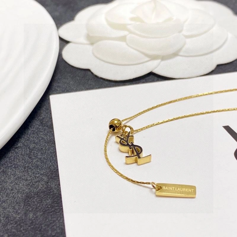 Ysl Necklaces Refined 211456
