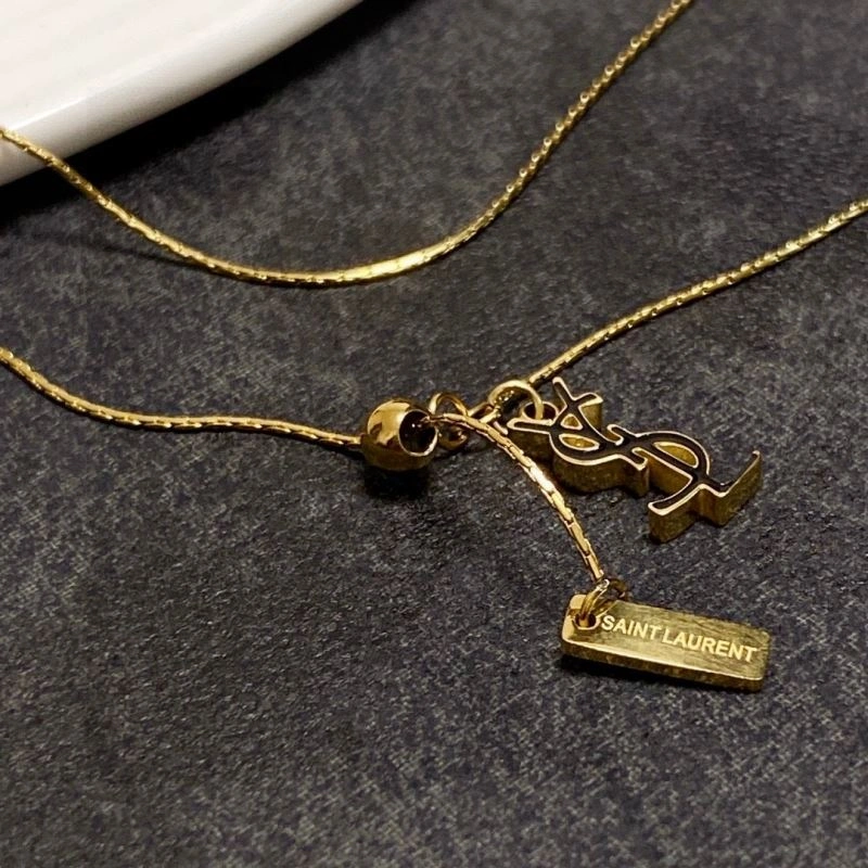 Ysl Necklaces Refined 211456