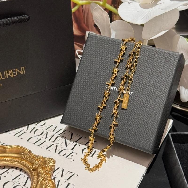 Ysl Necklaces Unisex 207463