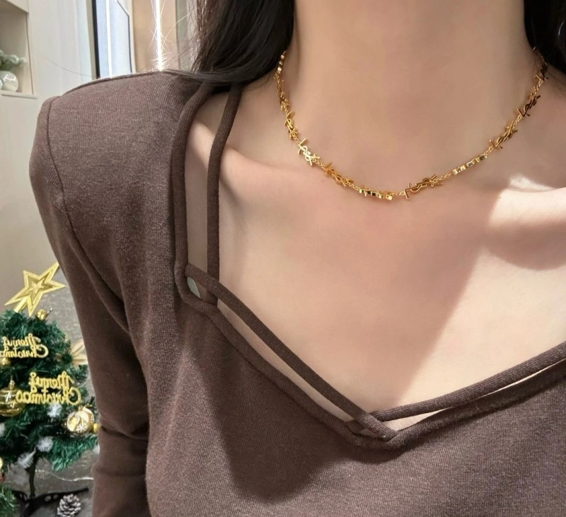 Ysl Necklaces Unisex 207463